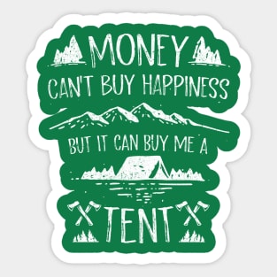 Money Can't Buy Happiness Sticker